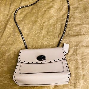 Gently used Coach chalk shoulder bag